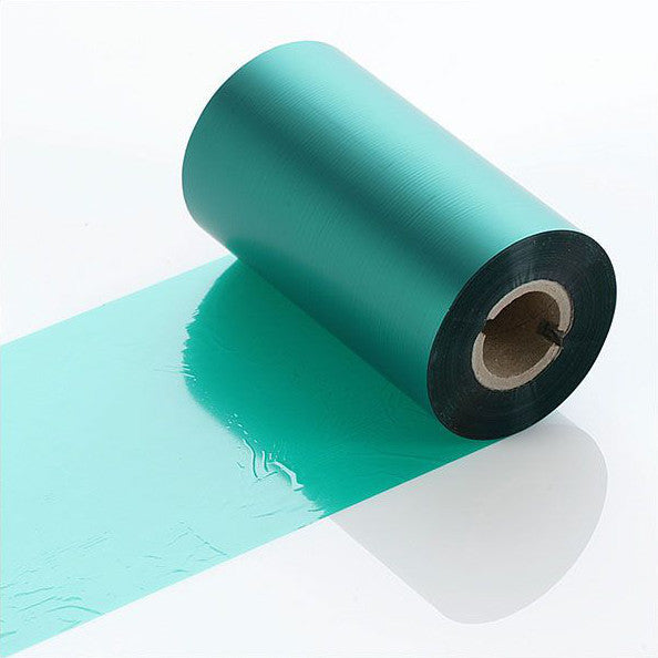 110mm wide - Q-R110GNI - Green Industrial Ribbon - Labelzone