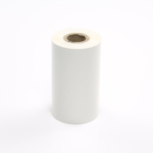 110mm wide - Q-R110WTI(S) - White Industrial Ribbon - Labelzone