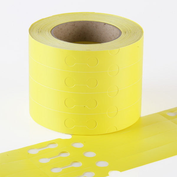 191mm x 25mm Self-Tie Loop-Lock Plant Tag in Yellow from Labelzone ...