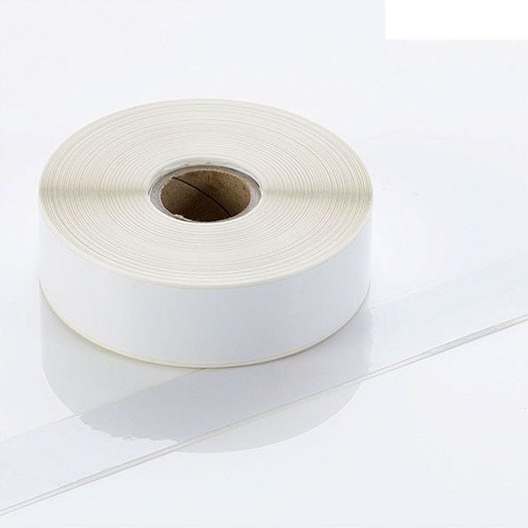 Q-V025WT - White Continuous Vinyl Rolls - Permanent Adhesive - 25mm wide - Labelzone