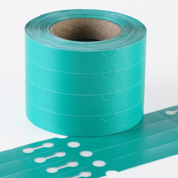 191mm x 25mm Self-Tie Loop-Lock coloured Plant Tag GREEN from Labelzone ...