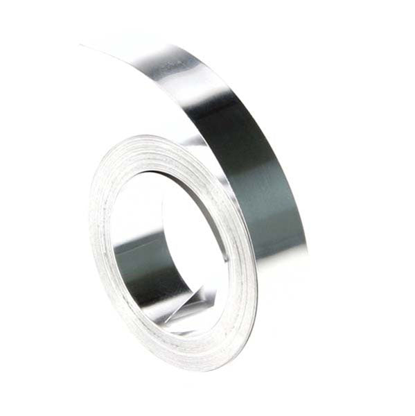 Dymo S0720160 12mm Aluminium Tape - Non Adhesive (10 Rolls Per Pack) - Labelzone